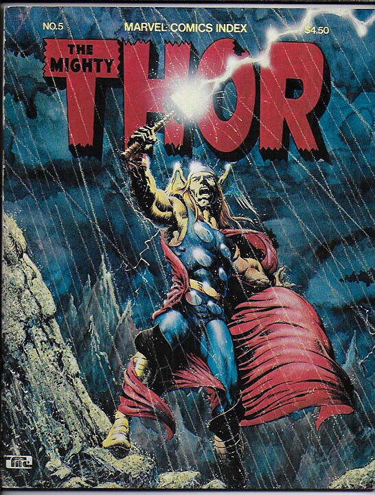 Marvel Comics Index # 5 VG/FN Thor