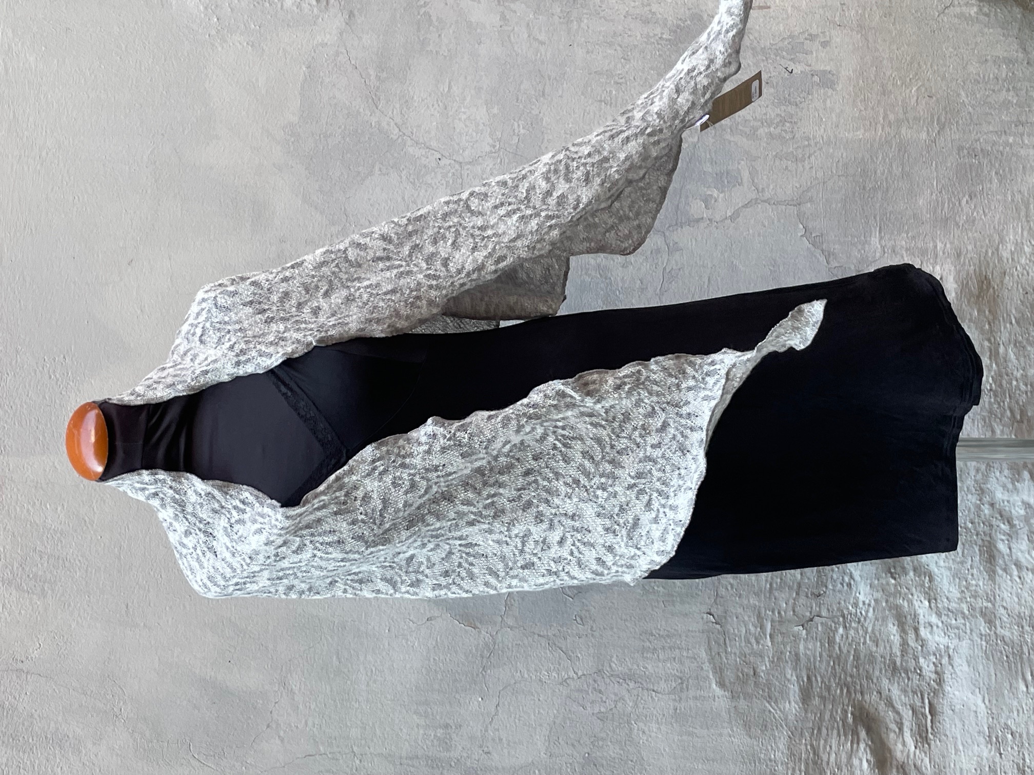 Hoby sjal.  Färg: Segel/Sill - 3