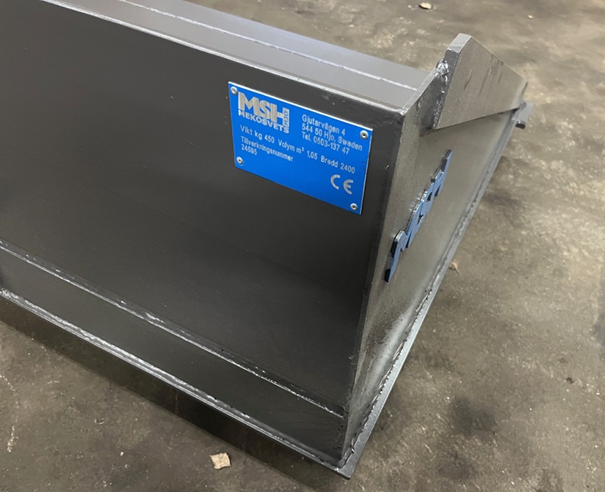 Planerskopa 2,4m Lilla BM - 6