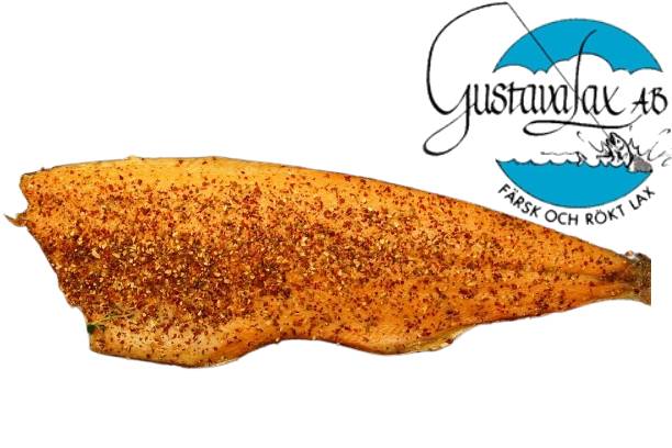 Gustavalax, vildmarkskryddad varmrökt hel regnbågsfilé - 3