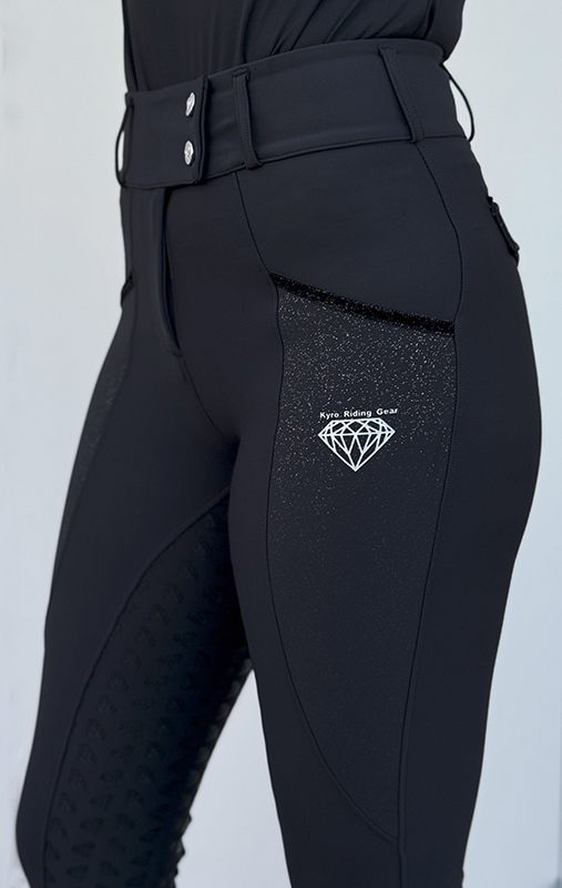 Breeches "second skin" BLACK  - 2