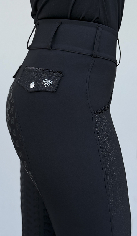 Breeches "second skin" BLACK 