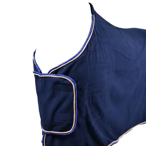 Hansbo sport Fleece blanket Navy/Yellow