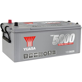 BATTERI YUASA 185AH SHD 511x222x215
