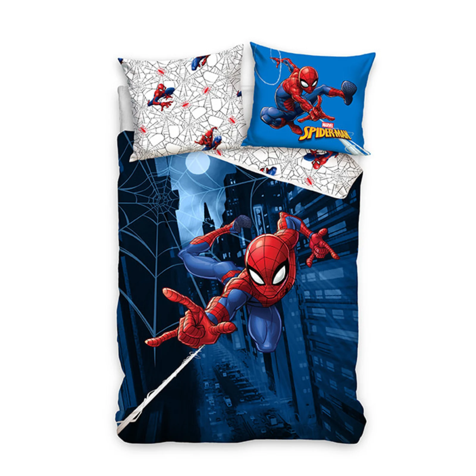 Spiderman Bäddset Reversible