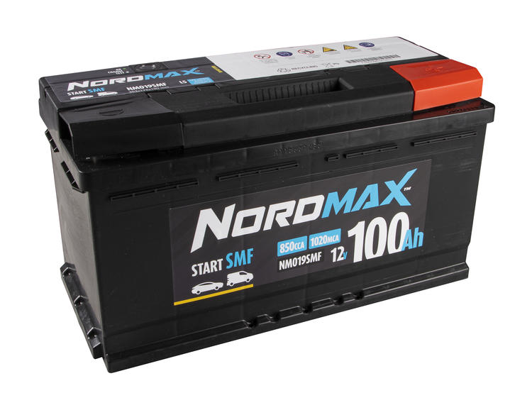 STARTBATTERI 100AH -+ 354X175X190 