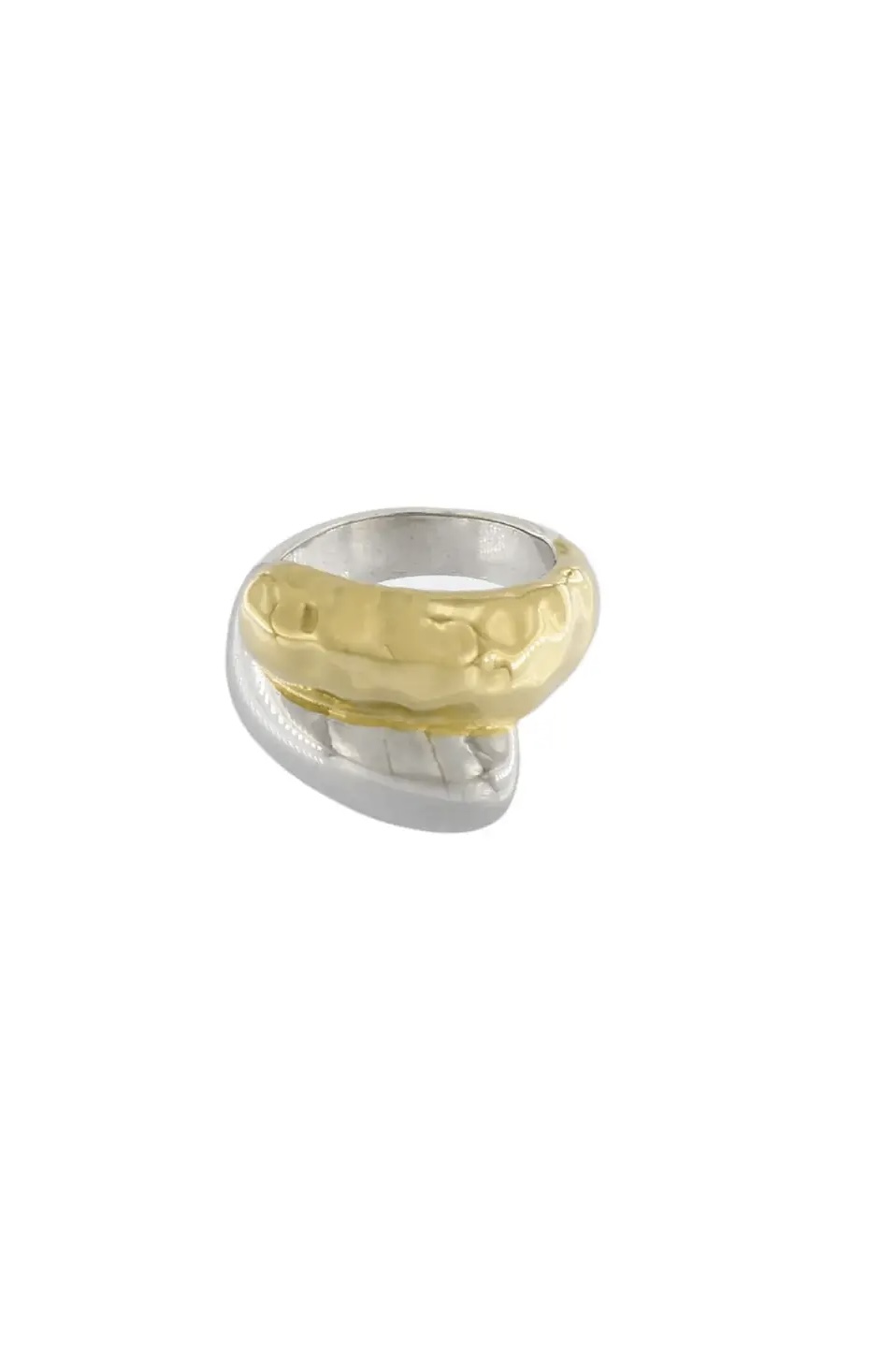 Dansk &nbsp;Copenhagen - Courage Waterproof Two Tone Chunky Ring - 4
