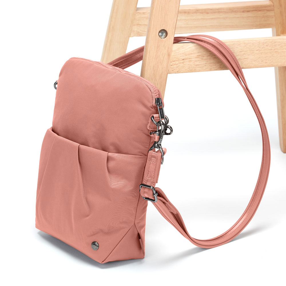 Stöldsäker väska - PACSAFE Citysafe CX Convertible Crossbody Rose - 4