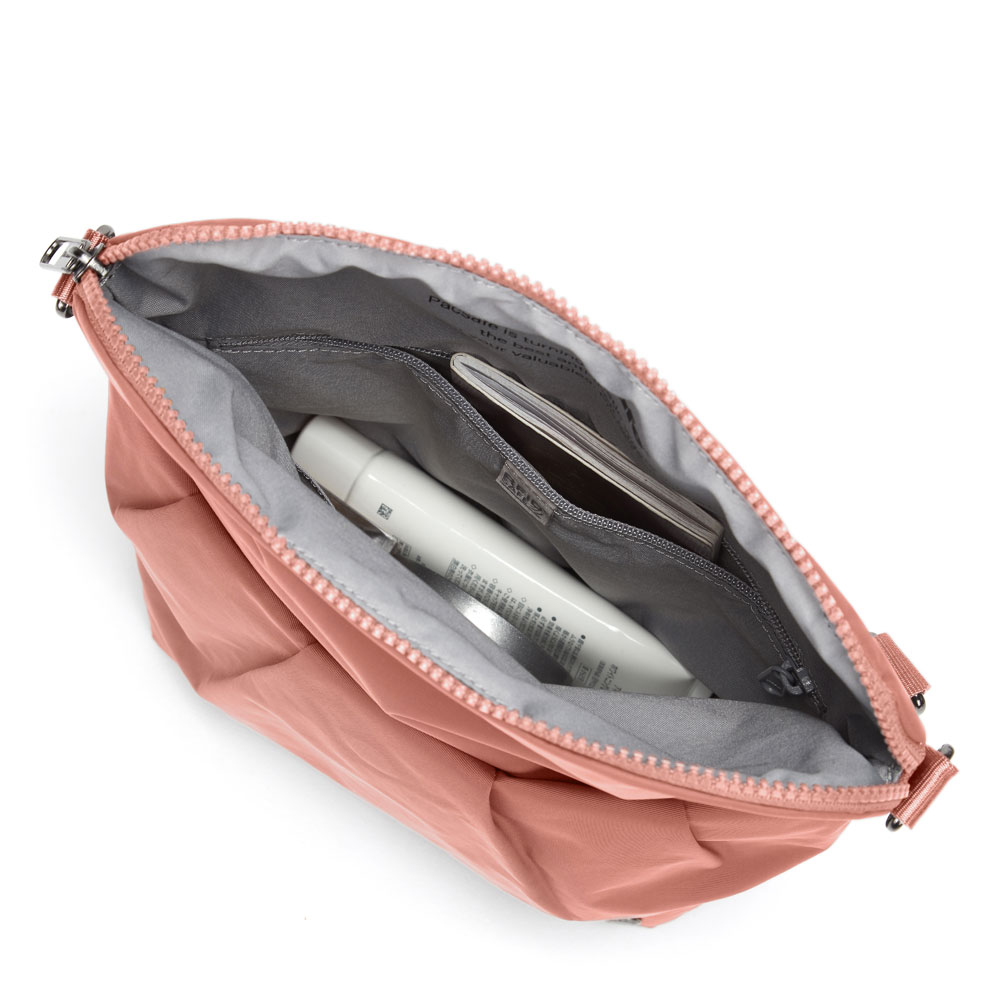 Stöldsäker väska - PACSAFE Citysafe CX Convertible Crossbody Rose - 6