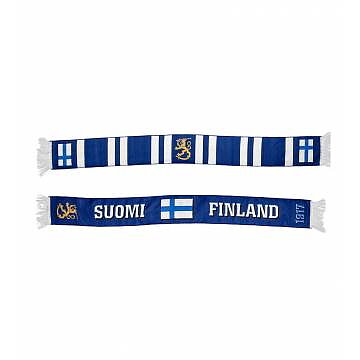 Stickad Halsduk Finland Flagga Lejon 1917
