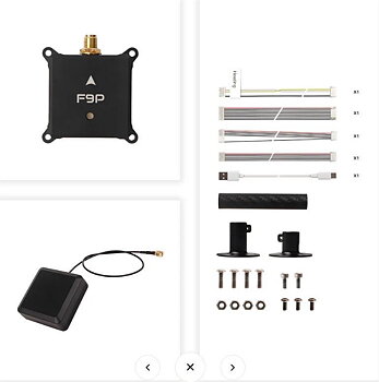 Holybro H-RTK NEO-F9P w/ Vertical Array Patch Antenna, 40cm
