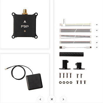 Holybro H-RTK NEO-F9P w/ Vertical Array Patch Antenna, 80cm
