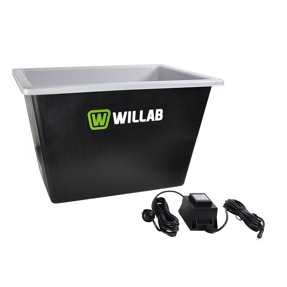 Willab Rectangular Heating Tub 60L