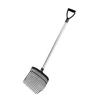 V-plast Grep Svart-komplett med skaft