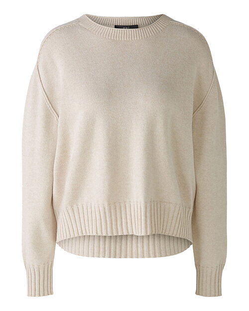 Jumper raglanärm bred mudd ljusbeige - 5