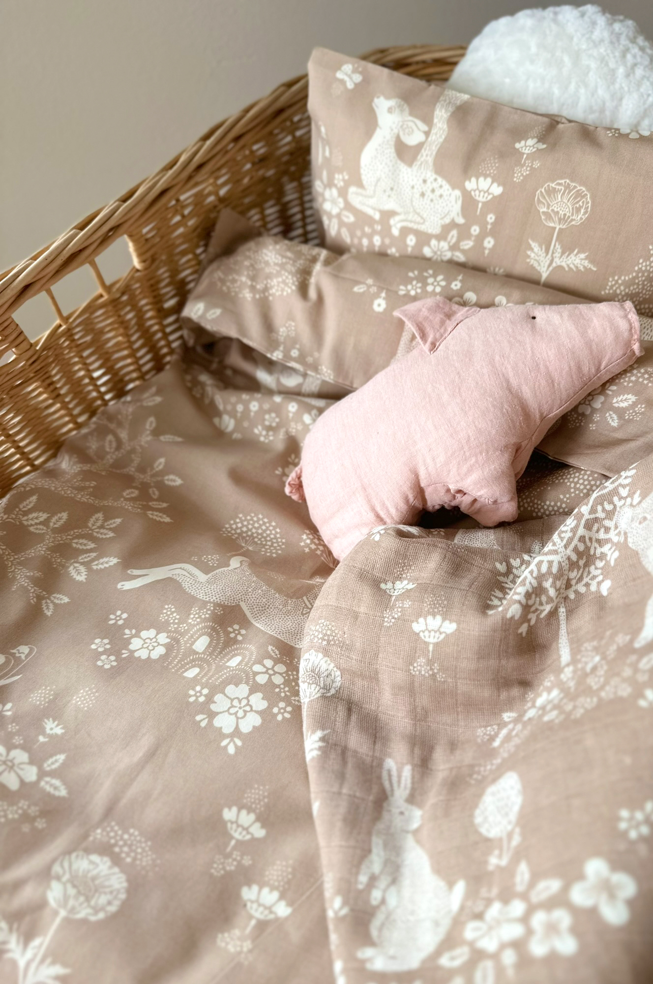 BABY CARRIAGE BEDLINEN SET - 5
