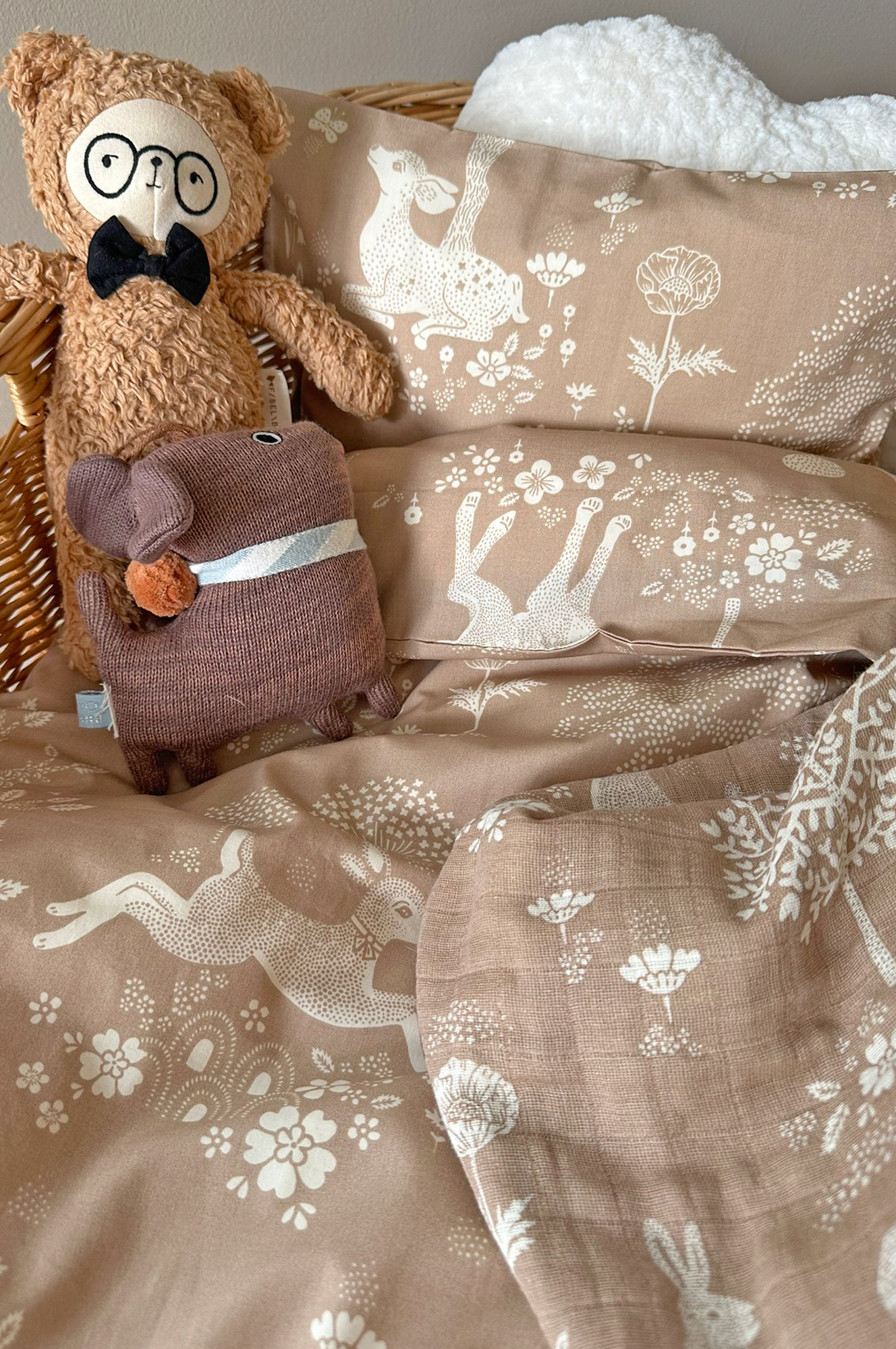 BABY CARRIAGE BEDLINEN SET - 3