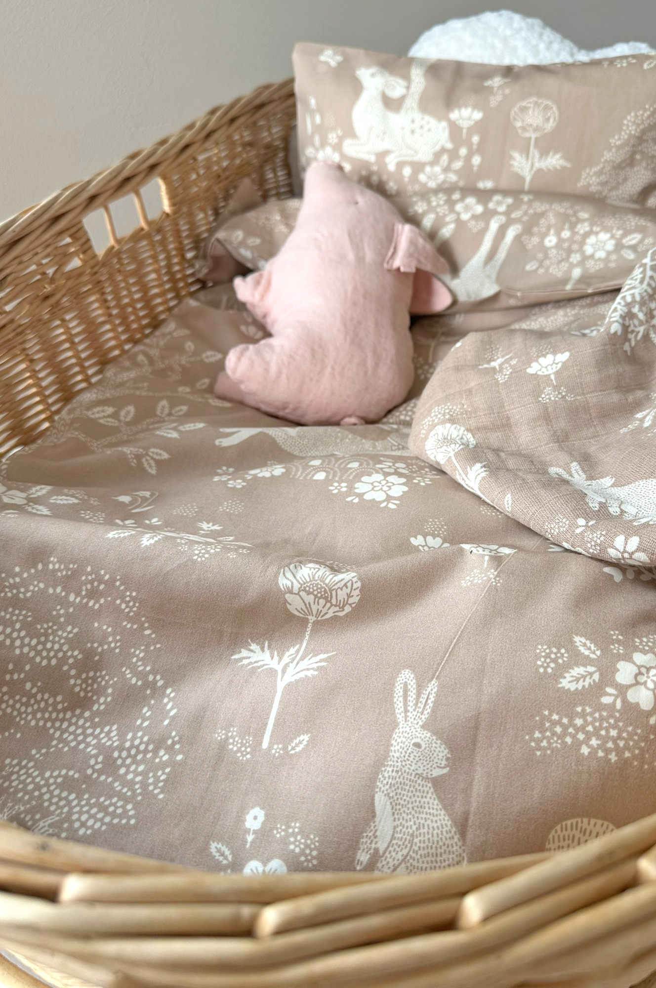 BABY CARRIAGE BEDLINEN SET - 6