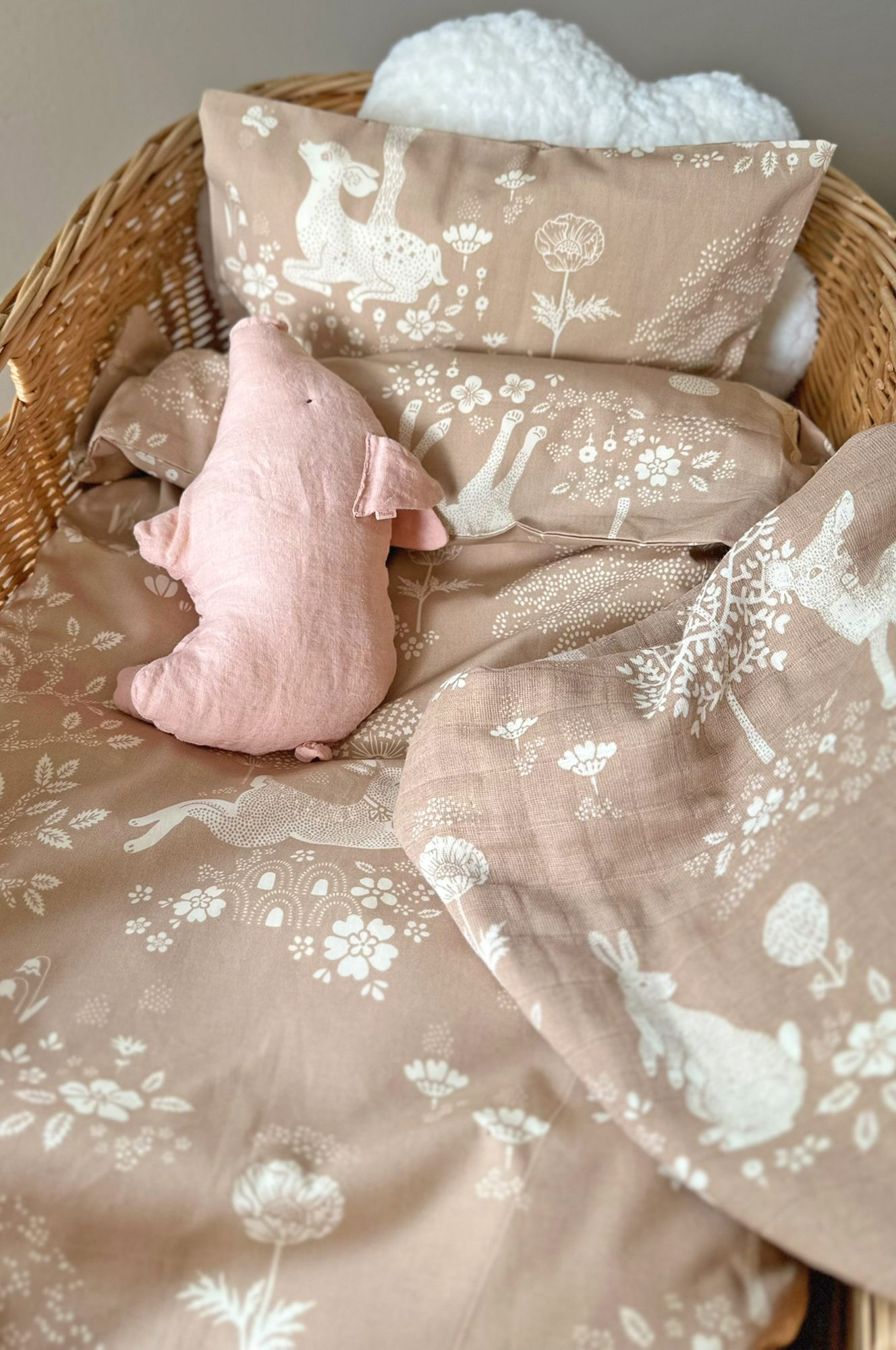 BABY CARRIAGE BEDLINEN SET
