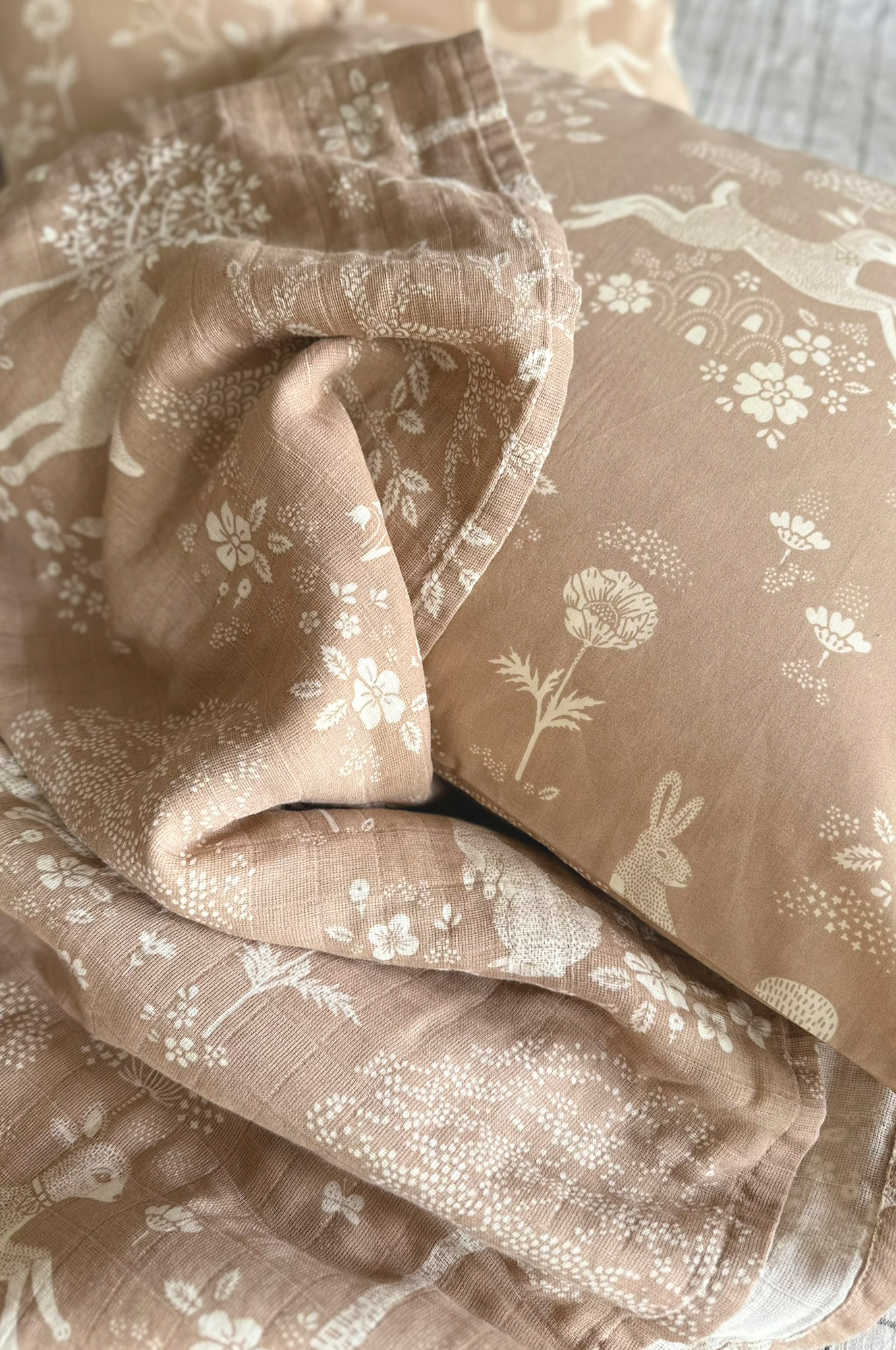 MUSLIN BLANKET 110x110 cm  - 4