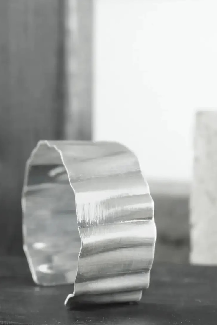 Dansk Copenhagen - Alaya Statement Wave Cuff Bracelet Silver Plating - 4
