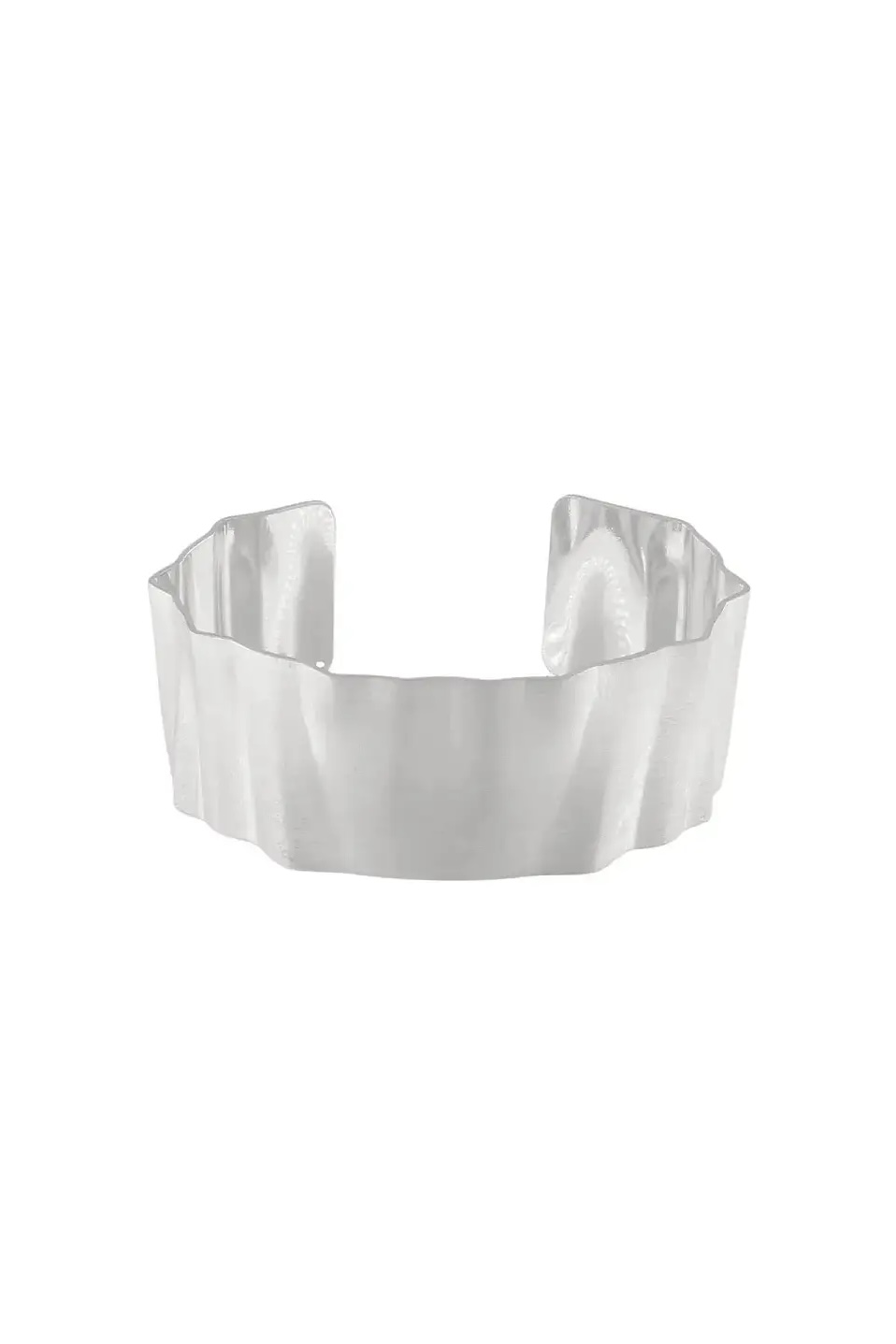 Dansk Copenhagen - Alaya Statement Wave Cuff Bracelet Silver Plating