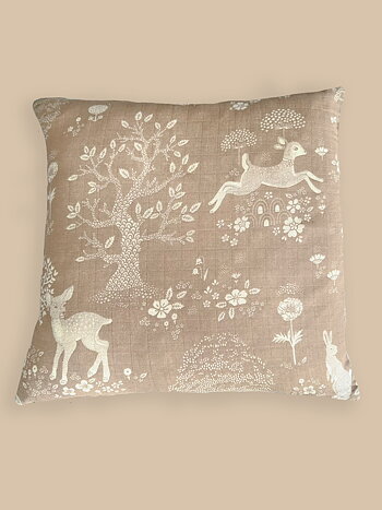 CUSHION COVER MUSLIN 50x50cm