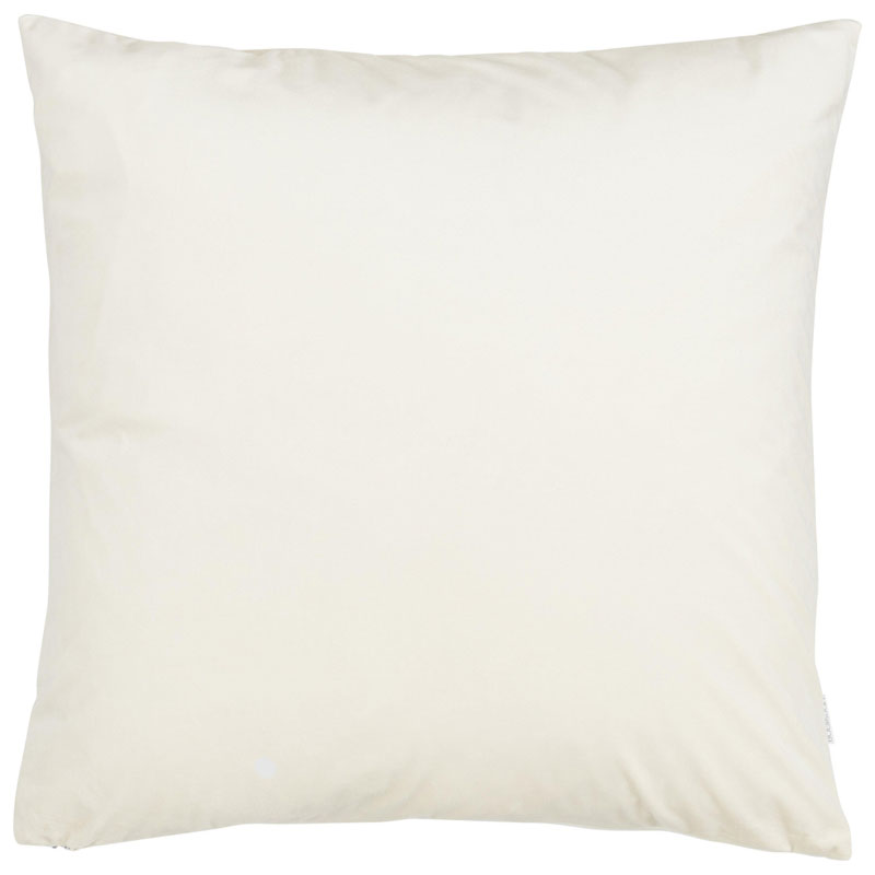 Kuddfodral i vit sammet 60x60