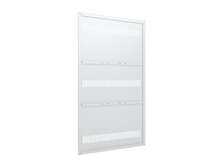 M Pro Series Enclosure 85" Back Plate Large White