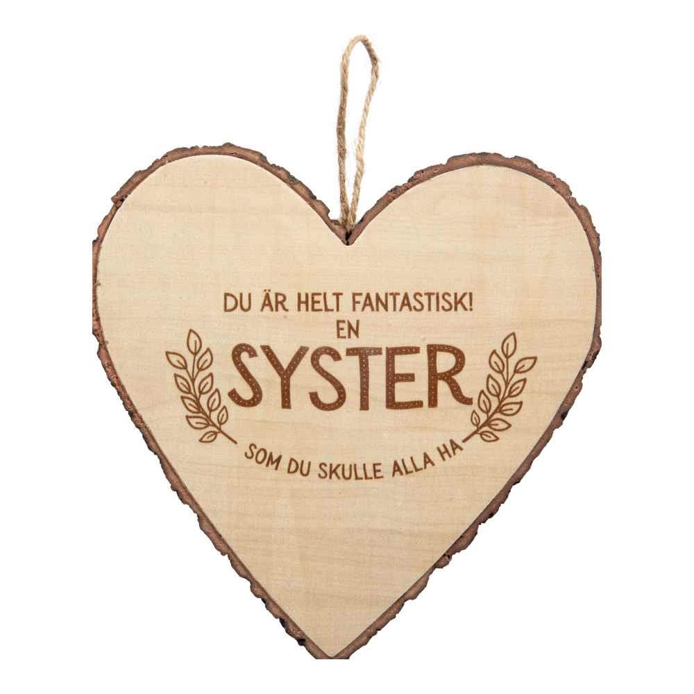 Hjärta i trä, Wooden heart, Syster
