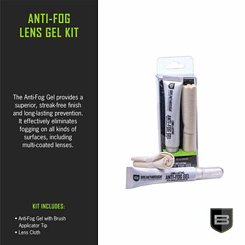 Breakthrough Anti-fog Gel (10ml) with Anti-fog Cloth Kit 2