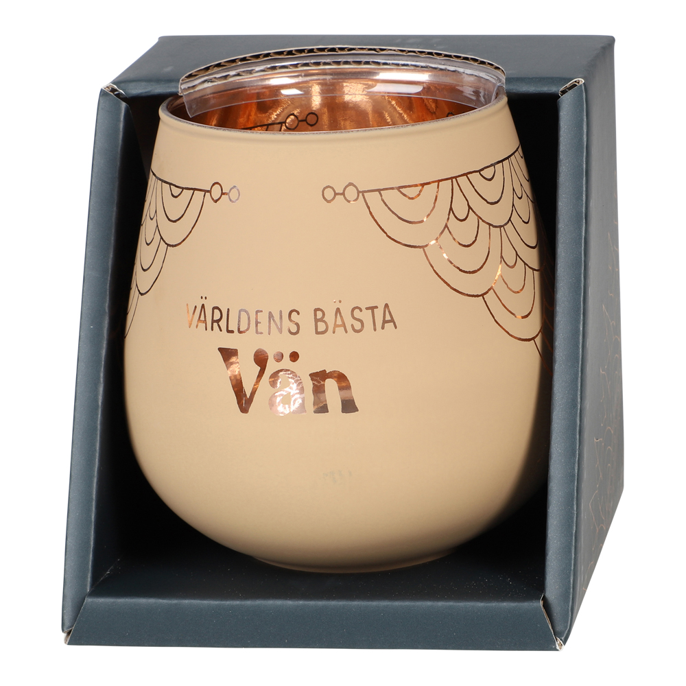 Ljuslykta i spegelglas, Vän - 2