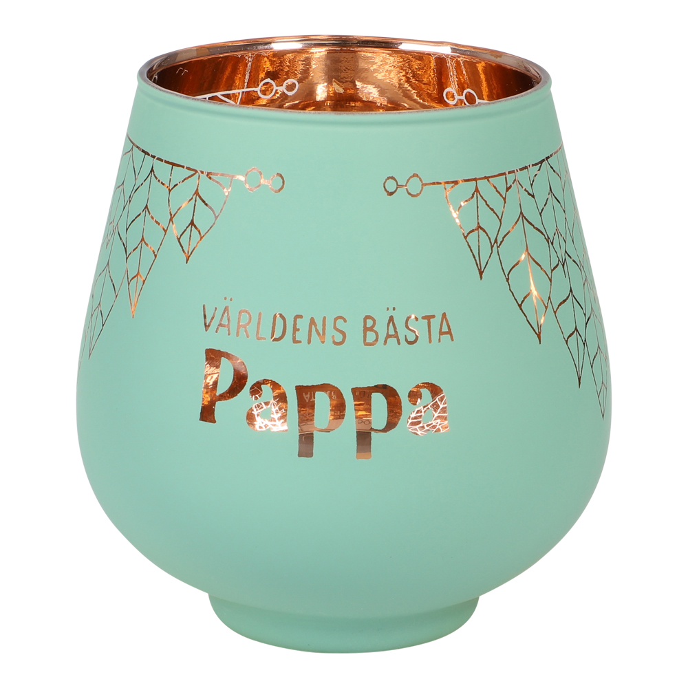Ljuslykta i spegelglas, Världens bästa pappa