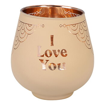Ljuslykta i spegelglas, I Love You