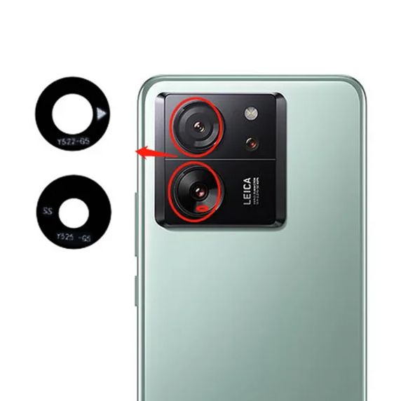 Xiaomi 13T Kameraglas med tejp - Original