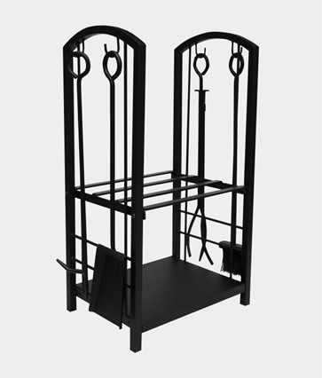 TORSBY firewood rack with tools - 2