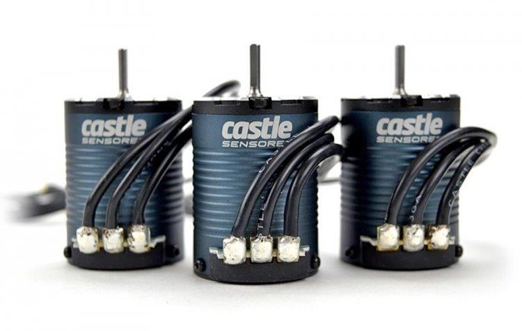 Castle Motor Sensor Inrunner 4-polig 1406-1900KV Crawler - 2