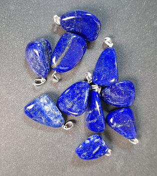 Lapis Lazuli Hänge, Trumlad Sten