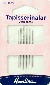 Tapisserinålar Utan Spets 18-22 6st