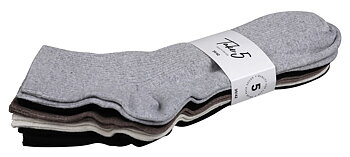 5-Pack Damstrumpa Quarter Rib