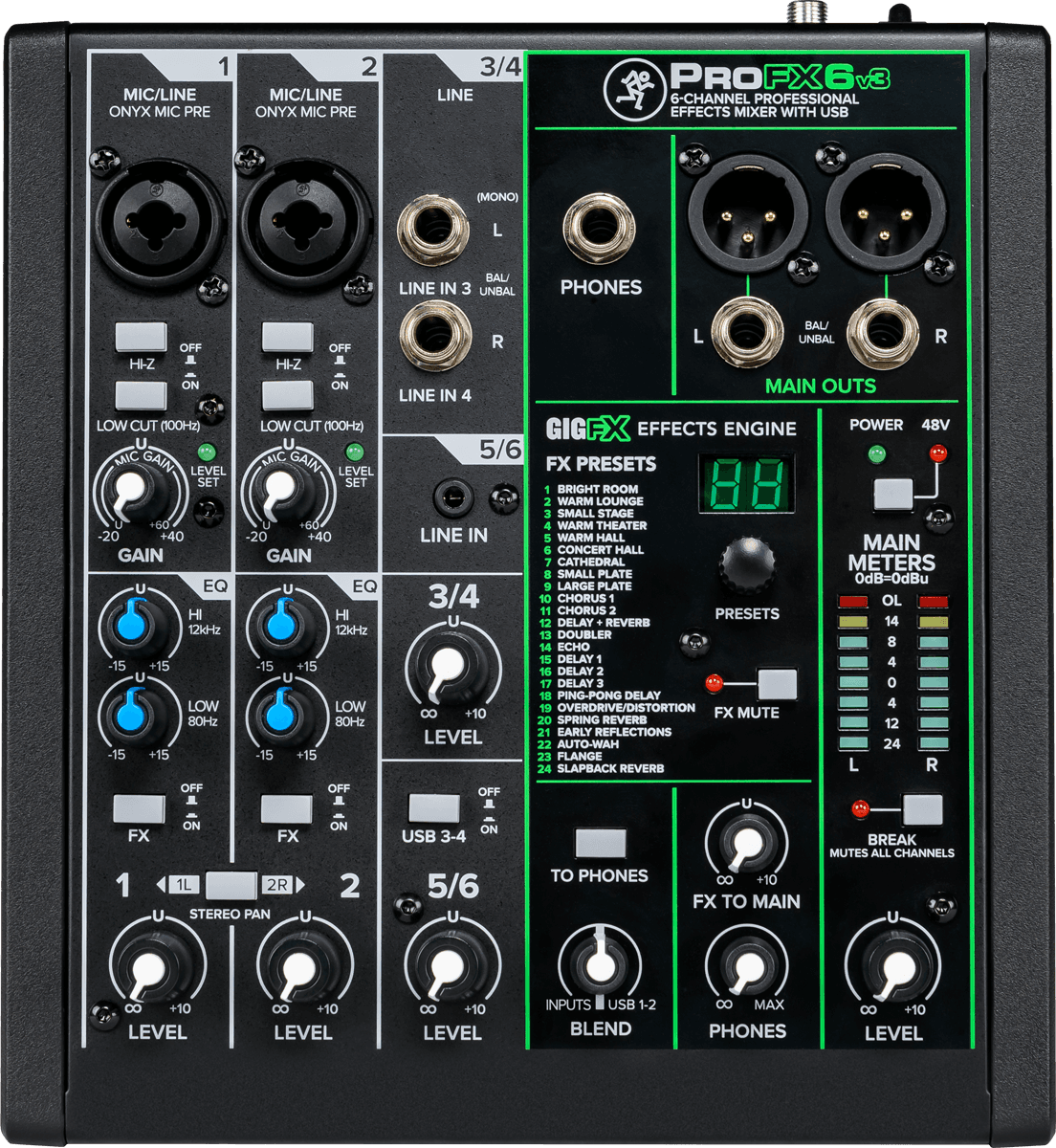 Mackie PROFX6V3 - 2