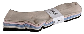 5-Pack Damstrumpa Quarter Rib