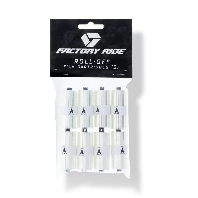 Factory Ride Roll-Off Film 45mm 8pack