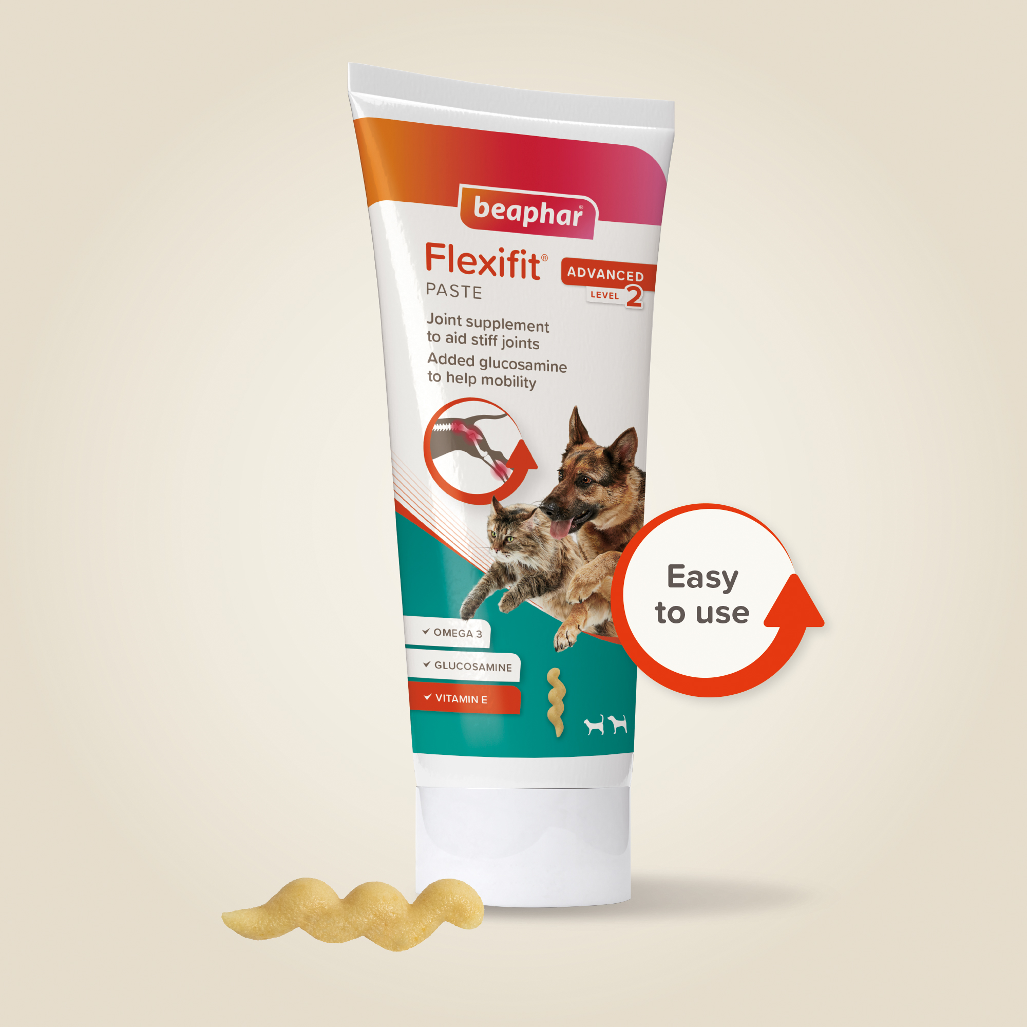 Beaphar Flexifit Pasta Hund & katt level 2, 175g - 3