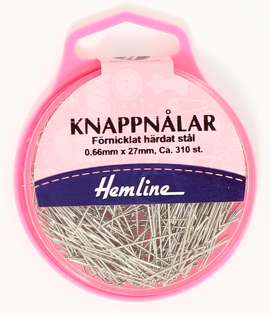 Knappnålar 26mmx0,67mm Ca 350st