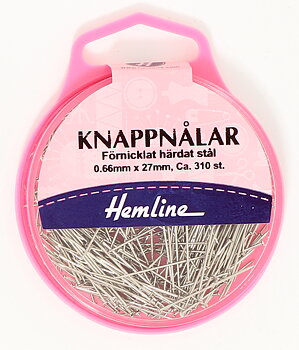 Knappnålar 26mmx0,67mm Ca 350st