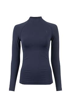 CAVALEMICA Seamless Long-Sleeve Functional Shirt - Nightblue