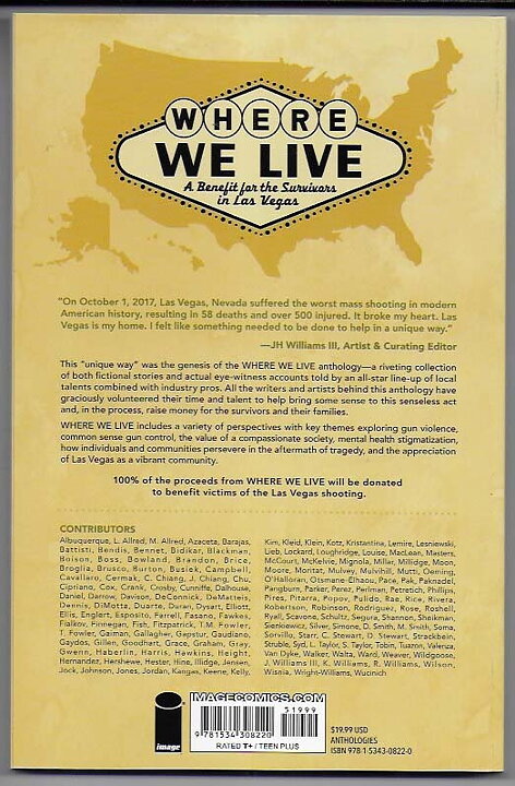 Where We Live: A Benefit For The Survivors in Las Vegas TPB NM