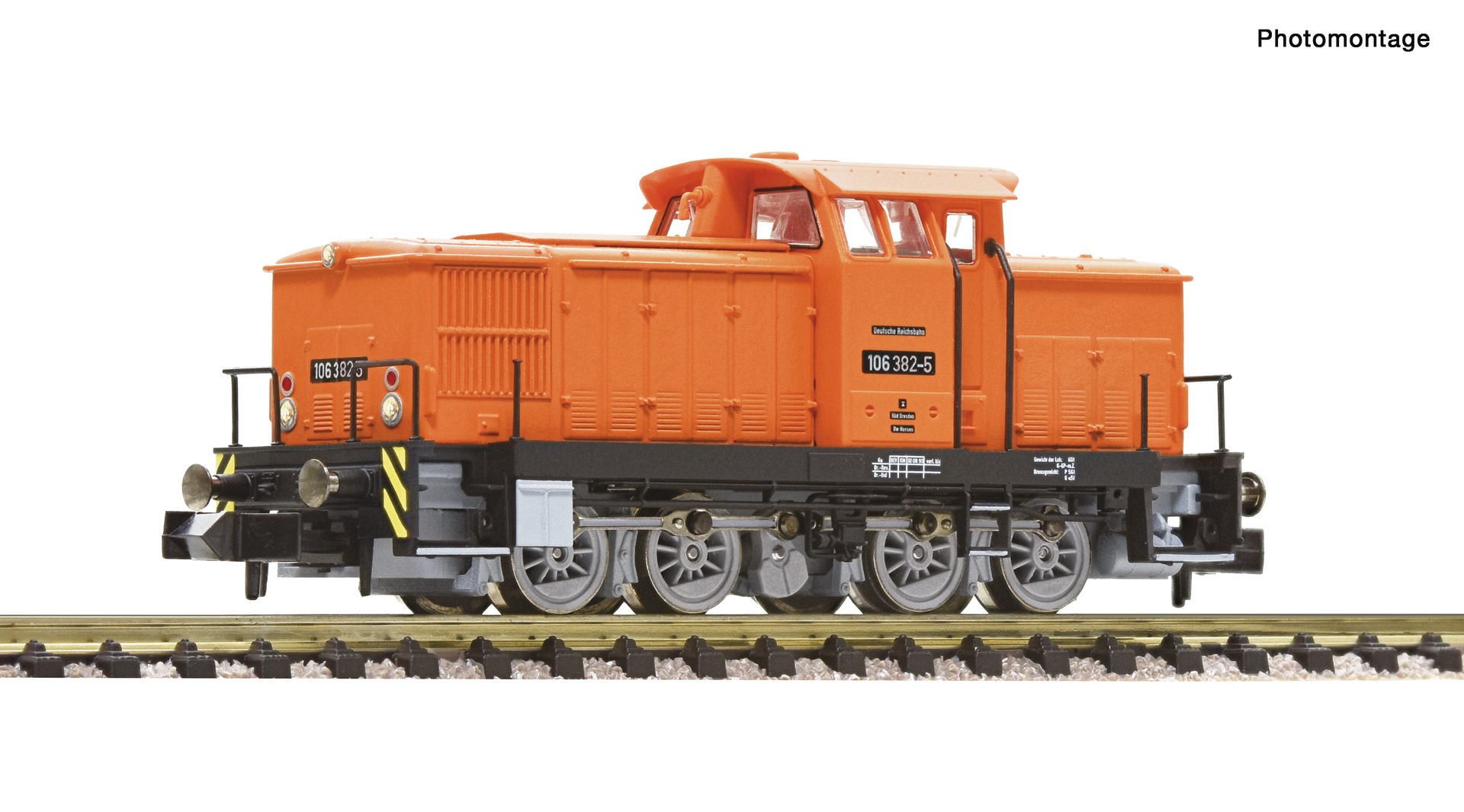 Diesellok BR 106 382-5 (DCC m ljud)