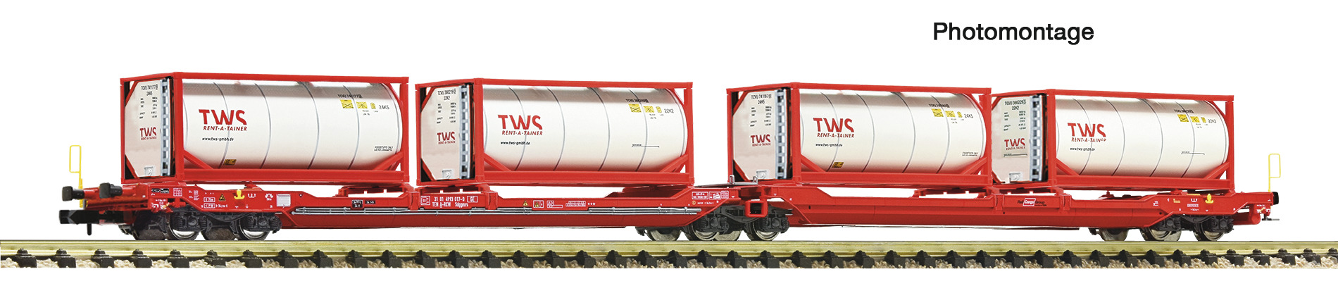 Double-pocket wagon T3000e